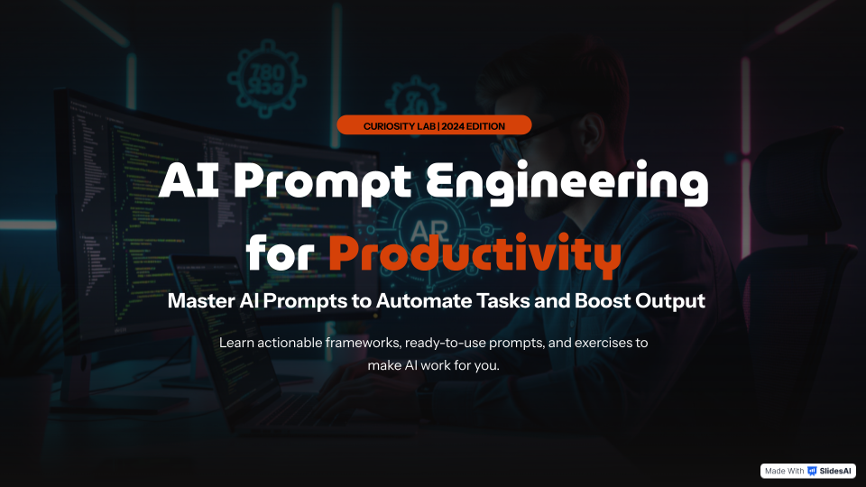 AI Prompt Engineering for Productivity – Full Mini-Course