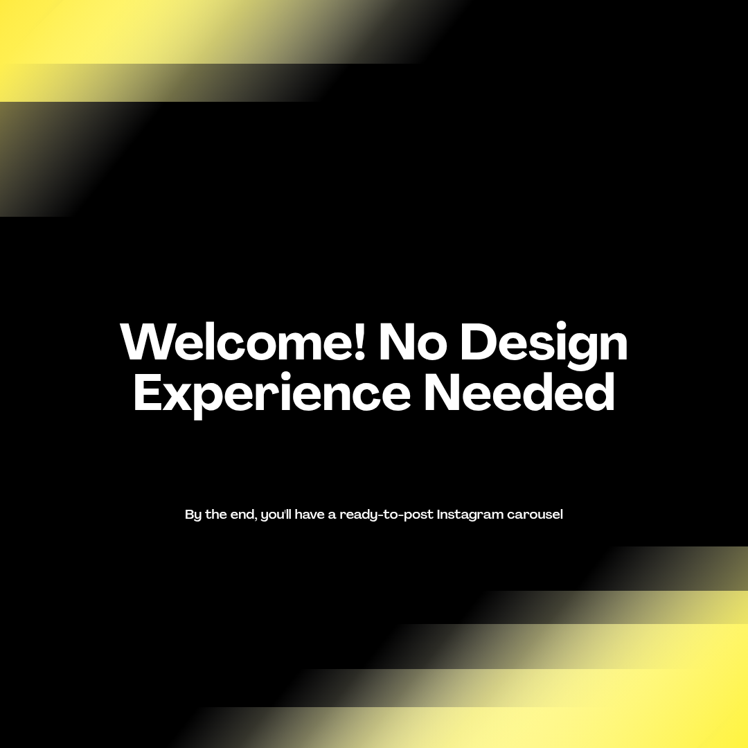 Instagram Carousel Templates – Fully Editable in Canva + Beginner’s Guide PDF