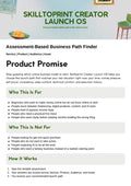 Skilltoprint Creator Launch OS sales page media page 1